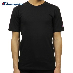 チャンピオン Tシャツ 正規品 CHAMPION 半袖Tシャツ CREW TEE T1919 Heritage Tee 003-BLACK D00S20 父の日 プレゼント ラッピング