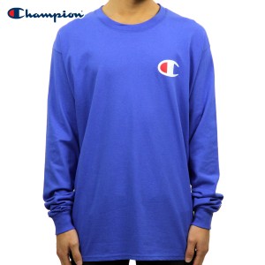 チャンピオン ロンT メンズ 正規品 CHAMPION 長袖Tシャツ L/S TEE T2229P Cotton Long Sleeve Tee GUX-SURFTHEWEB #549506 PATRIOTIC C L