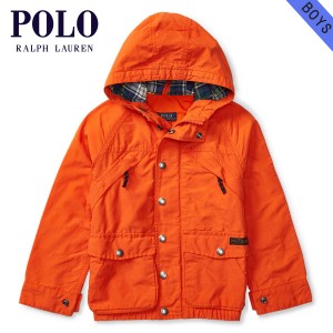 ポロ ラルフローレンキッズ POLO RALPH LAUREN CHILDREN 正規品 子供服 ボーイズ アウター COTTON-BLEND HOODED JACK 父の日 プレゼント 