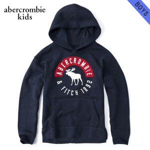アバクロキッズ パーカー ボーイズ 子供服 正規品 AbercrombieKids logo pullover hoodie 222-628-0015-023 D00S20