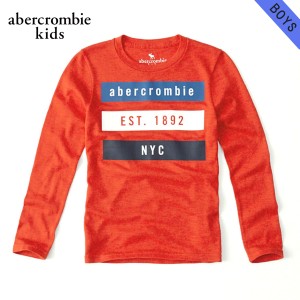 アバクロキッズ Tシャツ ロンT ボーイズ 子供服 正規品 AbercrombieKids 長袖Tシャツ long-sleeve sweater knit tee 223-616-0035-050 D0