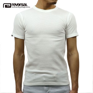 リバーサル Tシャツ 正規販売店 REVERSAL 半袖Tシャツ JEMORGAN rvddw CREW NECK TEE rvjmg001 WHITE 父の日 プレゼント ラッピング