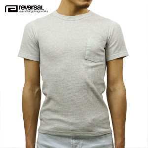 リバーサル Tシャツ 正規販売店 REVERSAL 半袖Tシャツ ポケットTシャツ JEMORGAN rvddw CREW POCKET TEE rvjmg002 HE 父の日 プレゼント 