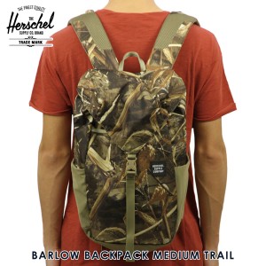 ハーシェル バッグ 正規販売店 Herschel Supply ハーシェルサプライ バッグ BARLOW BACKPACK MEDIUM TRAIL 10270-01454-OS REALTREE D00S