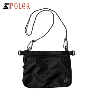 ポーラー POLER 正規販売店 ポーチ CAMPDURA/STUFFABLE POUCH LARGE 551100022-BLK BLACK D00S15