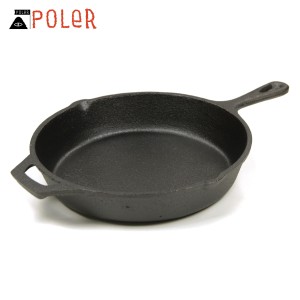 ポーラー POLER 正規販売店 アウトドア スキレット CAST IRON SKILLET 221ACU9003 CAST IRON 父の日 プレゼント ラッピング