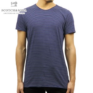 スコッチアンドソーダ Tシャツ 正規販売店 SCOTCH＆SODA 半袖Tシャツ CLASSIC CREWNECK TEE 136449 0218 COMBO B D00S15