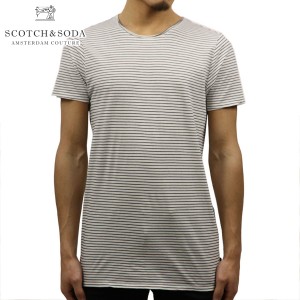 スコッチアンドソーダ Tシャツ 正規販売店 SCOTCH＆SODA 半袖Tシャツ CLASSIC CREWNECK TEE 136449 0217 COMBO A D00S15