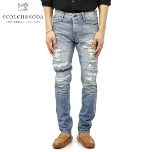 スコッチアンドソーダ ジーンズ メンズ 正規販売店 SCOTCH＆SODA ジーパン RALSTON JEANS - HERO 1 REGULAR SLIM FIT 135075 1E HERO ON