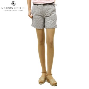 メゾンスコッチ MAISON SCOTCH 正規販売店 レディース ショートパンツ STRETCH CHINO SHORT 137002 98 COMBO S D00S15