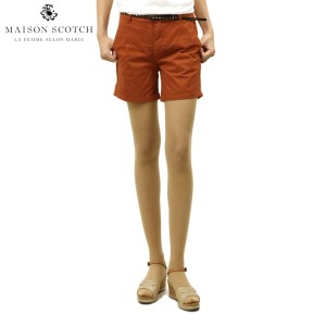 メゾンスコッチ MAISON SCOTCH 正規販売店 レディース ショートパンツ STRETCH CHINO SHORT 137002 1178 CLAY