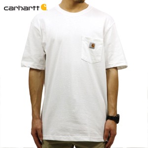 カーハート Tシャツ 正規品 CARHARTT 半袖Tシャツ WORKWEAR POCKET SHORT-SLEEVE T-SHIRT K87 WHT