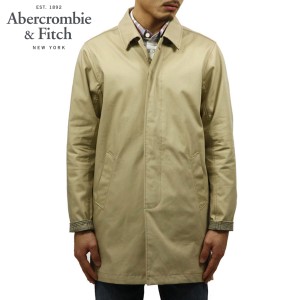 アバクロ アウター メンズ 正規品 Abercrombie＆Fitch ジャケット トレンチコート BONDED MAC JACKET 132-328-1057-4 父の日 プレゼント 