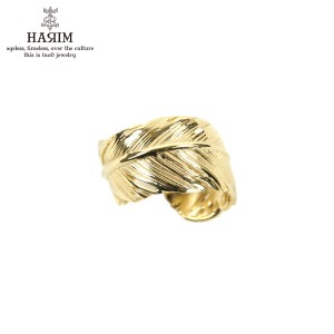 ハリム HARIM 指輪 リング HARIM FEATHER RING 2 GP HRR040 GP SILVER 925 18 GOLD PLATED