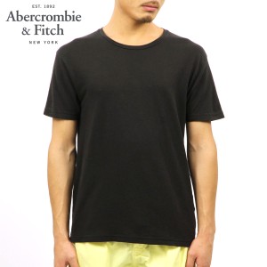 アバクロ Tシャツ 正規品 Abercrombie＆Fitch 半袖Tシャツ LINEN-BLEND TEE 124-236-1778-900