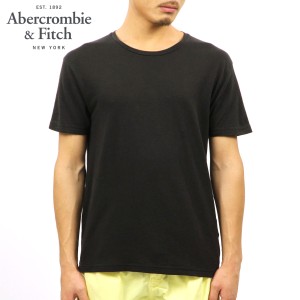 アバクロ Tシャツ 正規品 Abercrombie＆Fitch 半袖Tシャツ LINEN-BLEND TEE 124-236-1778-900 父の日 プレゼント ラッピング