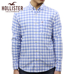 ホリスター シャツ メンズ 正規品 HOLLISTER 長袖シャツ ボタンダウンシャツ Stretch Poplin Shirt Epic Flex 325-259-1772-219