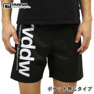 リバーサル ショートパンツ メンズ 正規販売店 REVERSAL ボトムス NEW rvddw SHORTS BASIC rvbs016 BLACK 父の日 プレゼント ラッピング