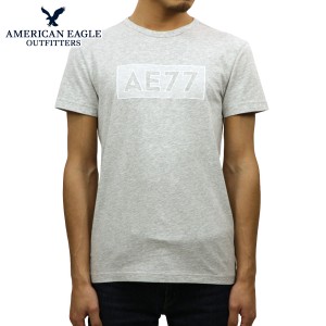 アメリカンイーグル AMERICAN EAGLE 正規品 メンズ クルーネック 半袖ロゴTシャツ AE GRAPHIC TEE 0181-3776-003 父の日 プレゼント ラッ