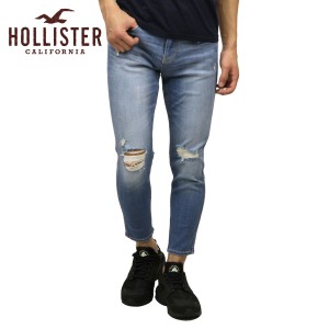 ホリスター HOLLISTER 正規品 メンズ ストレッチスキニージーンズ Advanced Stretch Crop Super Skinny Jeans 331-380-1727-278 父の日 