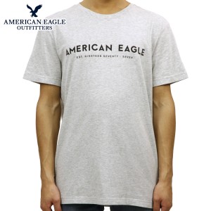 アメリカンイーグル AMERICAN EAGLE 正規品 メンズ クルーネック 半袖ロゴTシャツ AE SHORT SLEEVE GRAPHIC TEE 0181-3758-018 父の日 プ