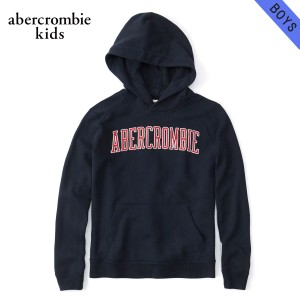 アバクロキッズ パーカー ボーイズ 子供服 正規品 AbercrombieKids プルオーバーパーカー ロゴ embroidered logo hoodie 222-8401-0248-0
