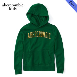 アバクロキッズ パーカー ボーイズ 子供服 正規品 AbercrombieKids プルオーバーパーカー ロゴ embroidered logo hoodie 222-8401-0248-0