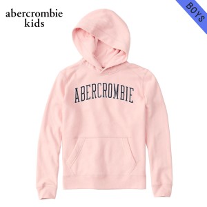 アバクロキッズ パーカー ボーイズ 子供服 正規品 AbercrombieKids プルオーバーパーカー ロゴ embroidered logo hoo 父の日 プレゼント 