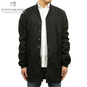 スコッチアンドソーダ アウター メンズ 正規販売店 SCOTCH＆SODA ジャケット コート LONG COAT 141119 90 51105 BLACK D