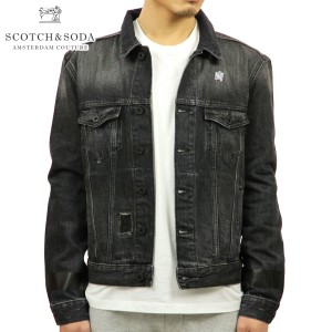 スコッチアンドソーダ アウター メンズ 正規販売店 SCOTCH＆SODA ジャケット デニムジャケット AMS BLAUW TRUCKER JACKET - LUCKY TREASU