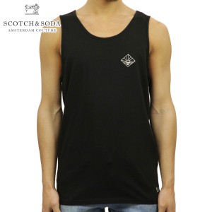 スコッチアンドソーダ SCOTCH＆SODA 正規販売店 メンズ 無地 タンクトップ CLASSIC SINGLET WITH SMALL CHEST ARTWORK 142710 0005 54468