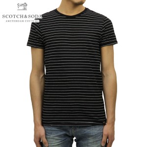 スコッチアンドソーダ Tシャツ 正規販売店 SCOTCH＆SODA 半袖Tシャツ クルーネック CLASSIC CREWNECK TEE 142661 0222 54433 COMBO F