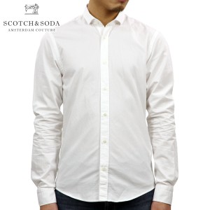 スコッチアンドソーダ SCOTCH＆SODA 正規販売店 メンズ 長袖ドレスシャツ SLIM FIT- CHIC CLASSIC LONGSLEEVE SHIRT 142478 0102 51405