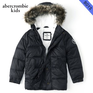 アバクロキッズ アウター ボーイズ 子供服 正規品 AbercrombieKids ジャケット ファー付きフードジャケット the a&f  父の日 プレゼント 