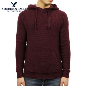 20%OFFセール 【販売期間 5/23 0:00〜5/23 23:59】 アメリカンイーグル セーター メンズ 正規品 AMERICAN EAGLE プルオーバーパーカー AE