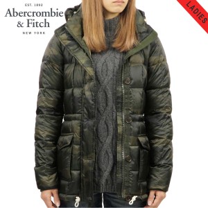 アバクロ アウター レディース 正規品 Abercrombie＆Fitch ジャケット ダウンジャケット DOWN-FILLED PUFFER COAT 144-442-0585-336 父の