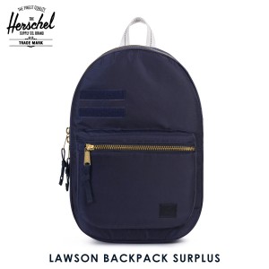 ハーシェル バックパック 正規販売店 Herschel Supply ハーシェルサプライ リュックサック バッグ LAWSON BACKPACK SURPLUS 10179-01826-