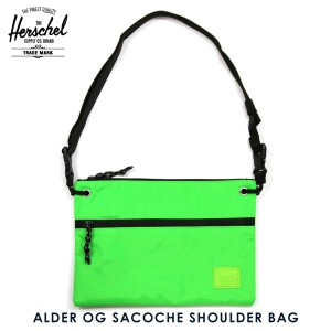 ハーシェル バッグ 正規販売店 Herschel Supply ハーシェルサプライ 鞄 ショルダーバッグ サコッシュ ALDER OG SACOCHE SHOULDER BAG - N