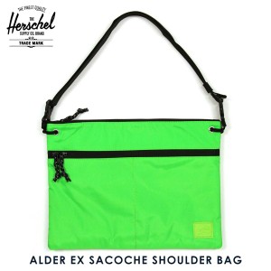 ハーシェル バッグ 正規販売店 Herschel Supply ハーシェルサプライ 鞄 ショルダーバッグ サコッシュ ALDER EX SACOCHE SHOULDER BAG - N