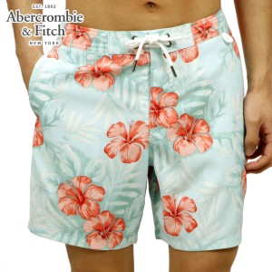 アバクロ 水着 メンズ 正規品 Abercrombie＆Fitch スイムパンツ CLASSIC BOARDSHORTS 7-Inseam Mid-Length 133-350-0591-226