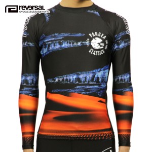 リバーサル ラッシュガード メンズ 正規販売店 REVERSAL rvddw  長袖ラッシュガード  PANGEA RASH GUARD rv18aw035 PANGEA