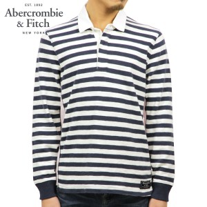 アバクロ ラガーシャツ メンズ 正規品 Abercrombie＆Fitch 長袖ラガーシャツ RUGBY POLO 124-227-0527-200 父の日 プレゼント ラッピング