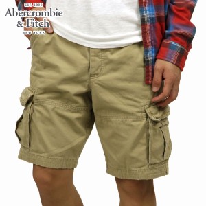 アバクロ ショートパンツ メンズ 正規品 Abercrombie Fitch カーゴ