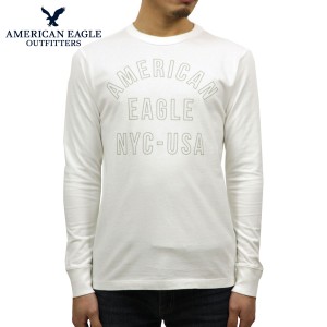 アメリカンイーグル ロンT メンズ 正規品 AMERICAN EAGLE 長袖Tシャツ AE Long Sleeve Graphic Tee 1182-4072-101