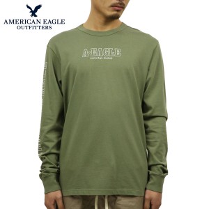 アメリカンイーグル ロンT メンズ 正規品 AMERICAN EAGLE 長袖Tシャツ AE Long Sleeve Graphic Tee 1182-3969-309