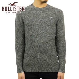 ホリスター セーター メンズ 正規品 HOLLISTER クルーネックセーター Waffle Crewneck Sweater 320-201-0690-132