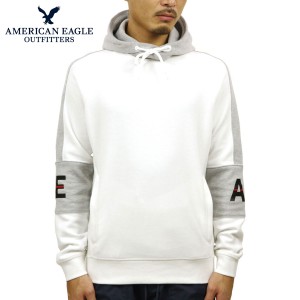 アメリカンイーグル パーカー メンズ 正規品 AMERICAN EAGLE プルオーバーパーカー AE Color Block Pullover Hoodie 0193-1041-100