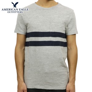 アメリカンイーグル Tシャツ 正規品 AMERICAN EAGLE 半袖Tシャツ AE STRIPE TEE 1162-9263-012 父の日 プレゼント ラッピング