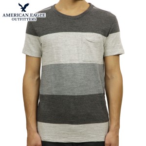 アメリカンイーグル Tシャツ 正規品 AMERICAN EAGLE 半袖Tシャツ AE STRIPE TEE 1162-9263-024 父の日 プレゼント ラッピング