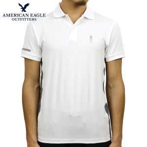 アメリカンイーグル ポロシャツ 正規品 AMERICAN EAGLE 半袖ポロシャツ AE ACTIVE POLO 1165-8690-100